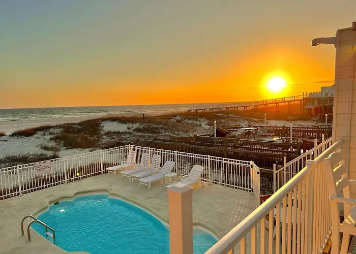 Dolphin View Beachfront Duplex B Pet Friendly Gulf Shores